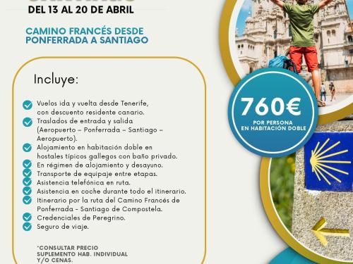 Un total de 40 vecinos y vecinas de Guía de Isora conoce la historia del Camino de Santiago