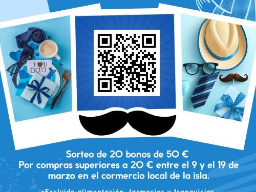 La Cámara y el Cabildo incentivan las compras en el comercio local herreño con una campaña de dinamización por el Día del Padre