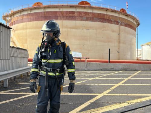 Bomberos de Tenerife refuerza su formación con un programa de simulacros