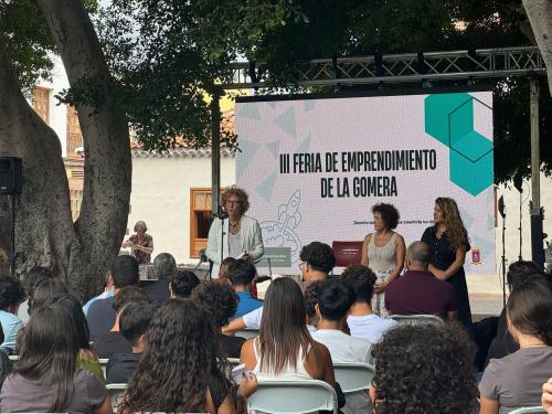 La Cámara congrega a 170 personas en la III Feria de Emprendimiento de La Gomera para fomentar la creación de empresas