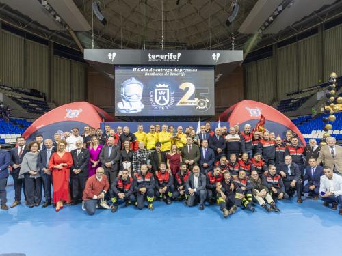 El Consorcio de Bomberos de Tenerife conmemora 25 años de servicio y compromiso con la seguridad en la isla