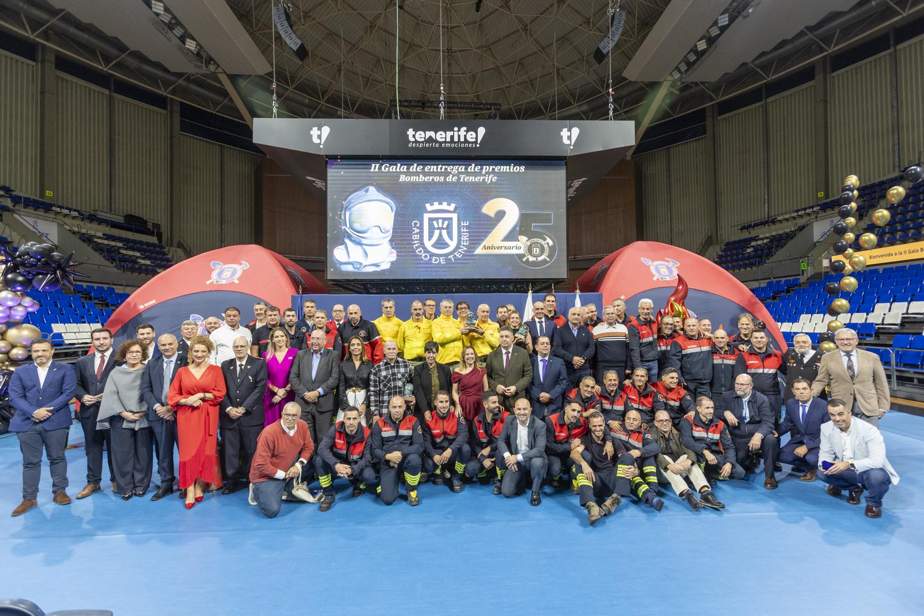 El Consorcio de Bomberos de Tenerife conmemora 25 años de servicio y compromiso con la seguridad en la isla