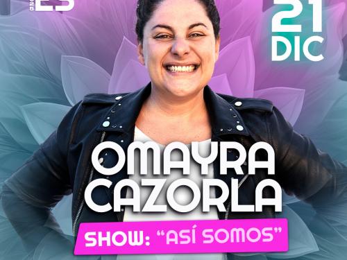La humorista grancanaria Omayra Cazorla actuará este domingo en el Auditorio de Adeje