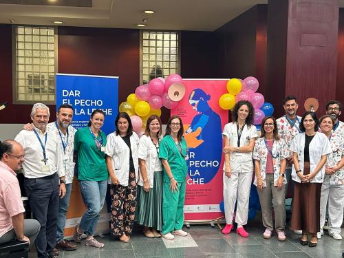 Profesionales del Hospital Universitario La Candelaria realizan un encuentro con familias para promover la lactancia materna