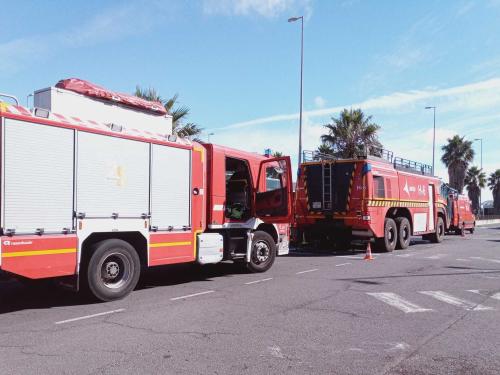 Bomberos de Tenerife rescatan a un senderista herido en el Mirador de La Centinela