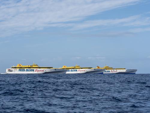 Fred. Olsen Express llevará entre islas a más de 200.000 personas esta Navidad