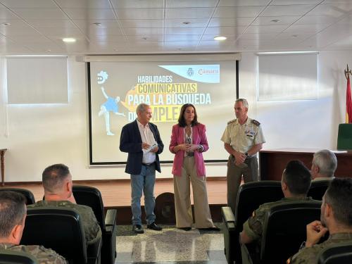 La Cámara orienta al personal de las Fuerzas Armadas en su incorporación al mercado laboral civil