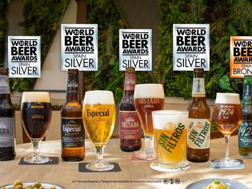 Cervecera de Canarias triunfa en los World Beer Awards 2025 con 5 medallas