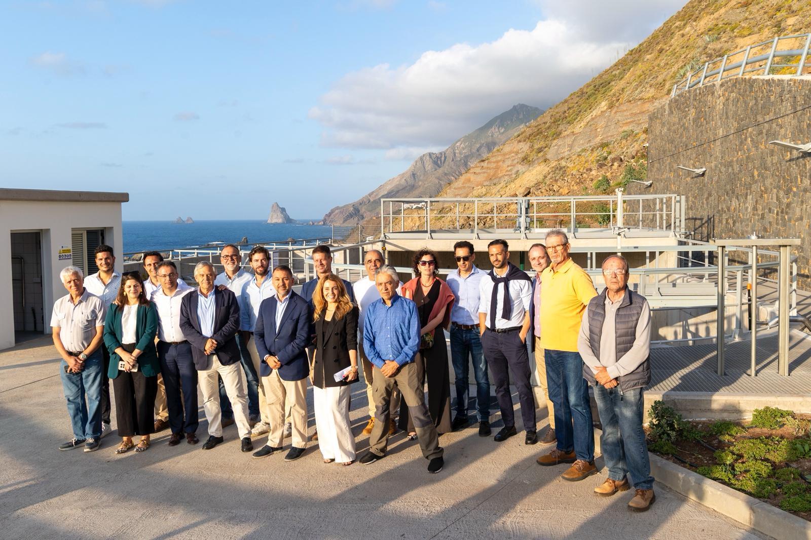Santa Cruz inaugura la estación depuradora de Taganana y avanza hacia el vertido cero