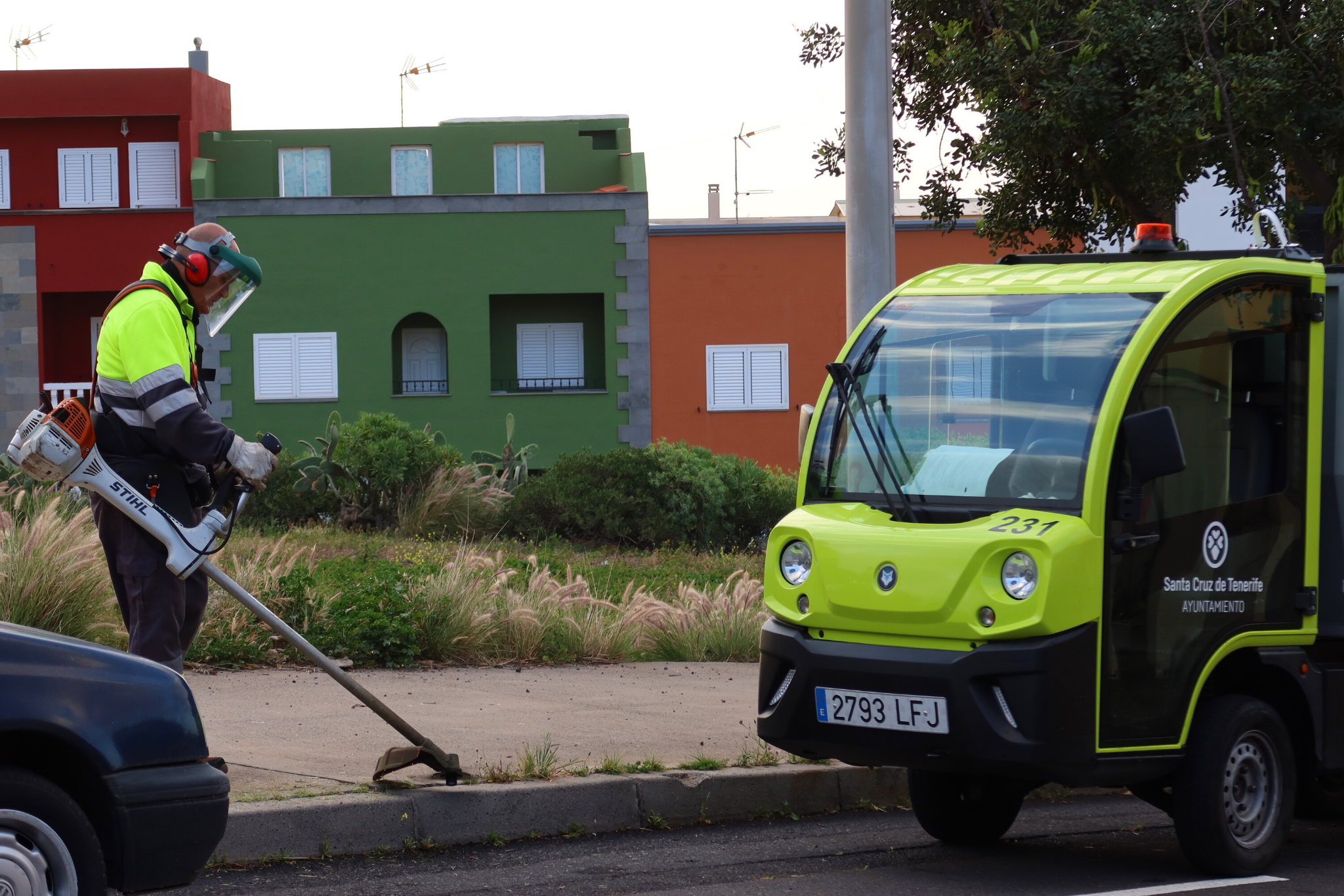 Santa Cruz organiza zafarranchos de limpieza en Acorán, Cuevas Blancas y Los Alisios