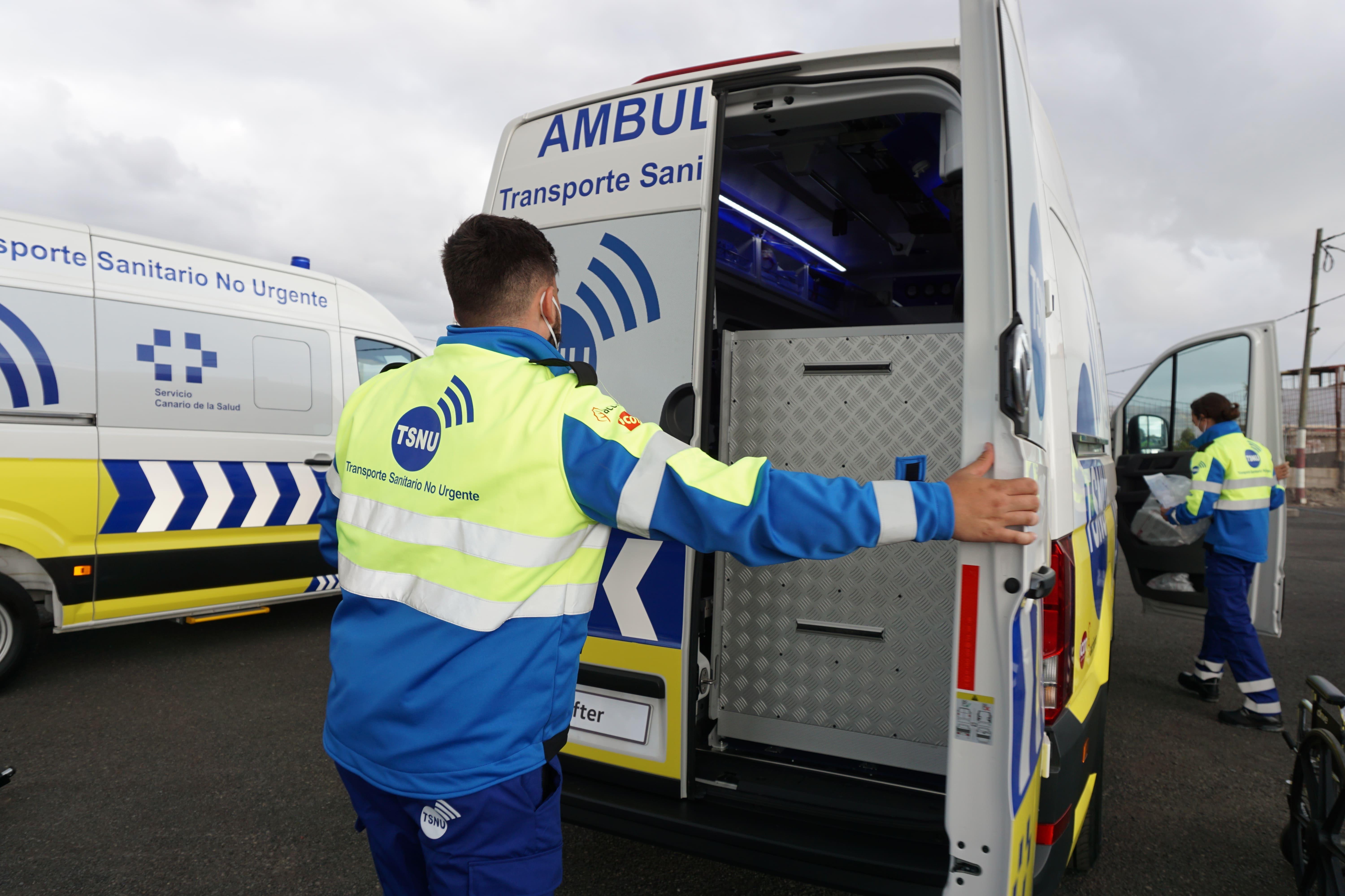 El servicio de Transporte Sanitario No Urgente atendió en 2024 a cerca de medio millón de personas en el archipiélago