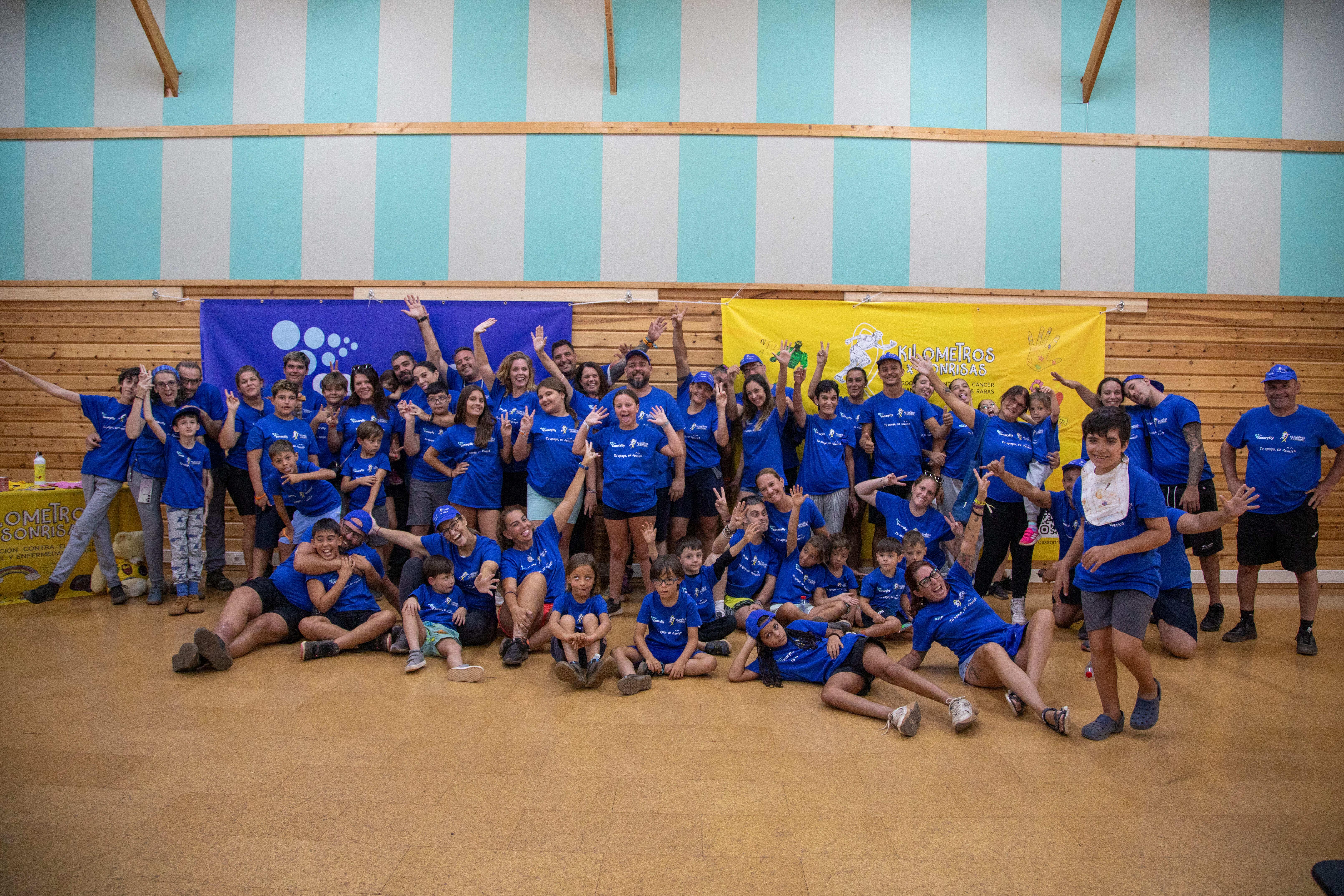 Canaryfly reúne a más de 15 familias con niños y niñas que sufren enfermedades graves en un campamento solidario