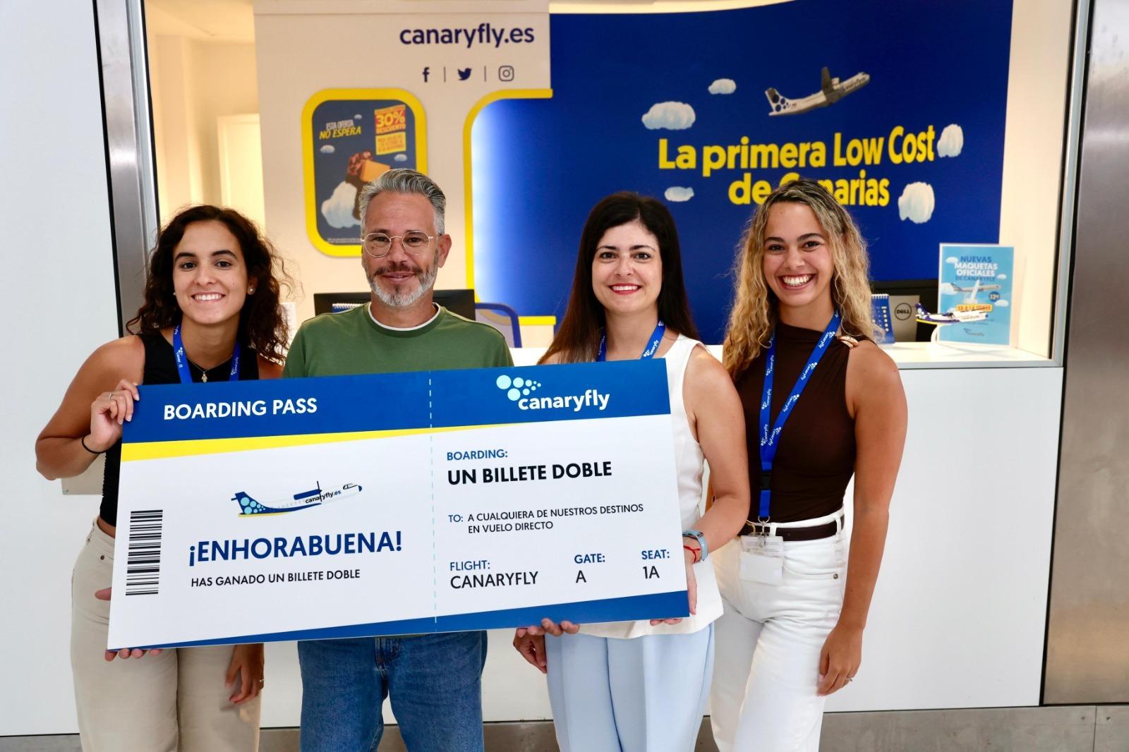 Canaryfly alcanza los cinco millones de pasajeros y se consolida como pieza clave en la conectividad interinsular