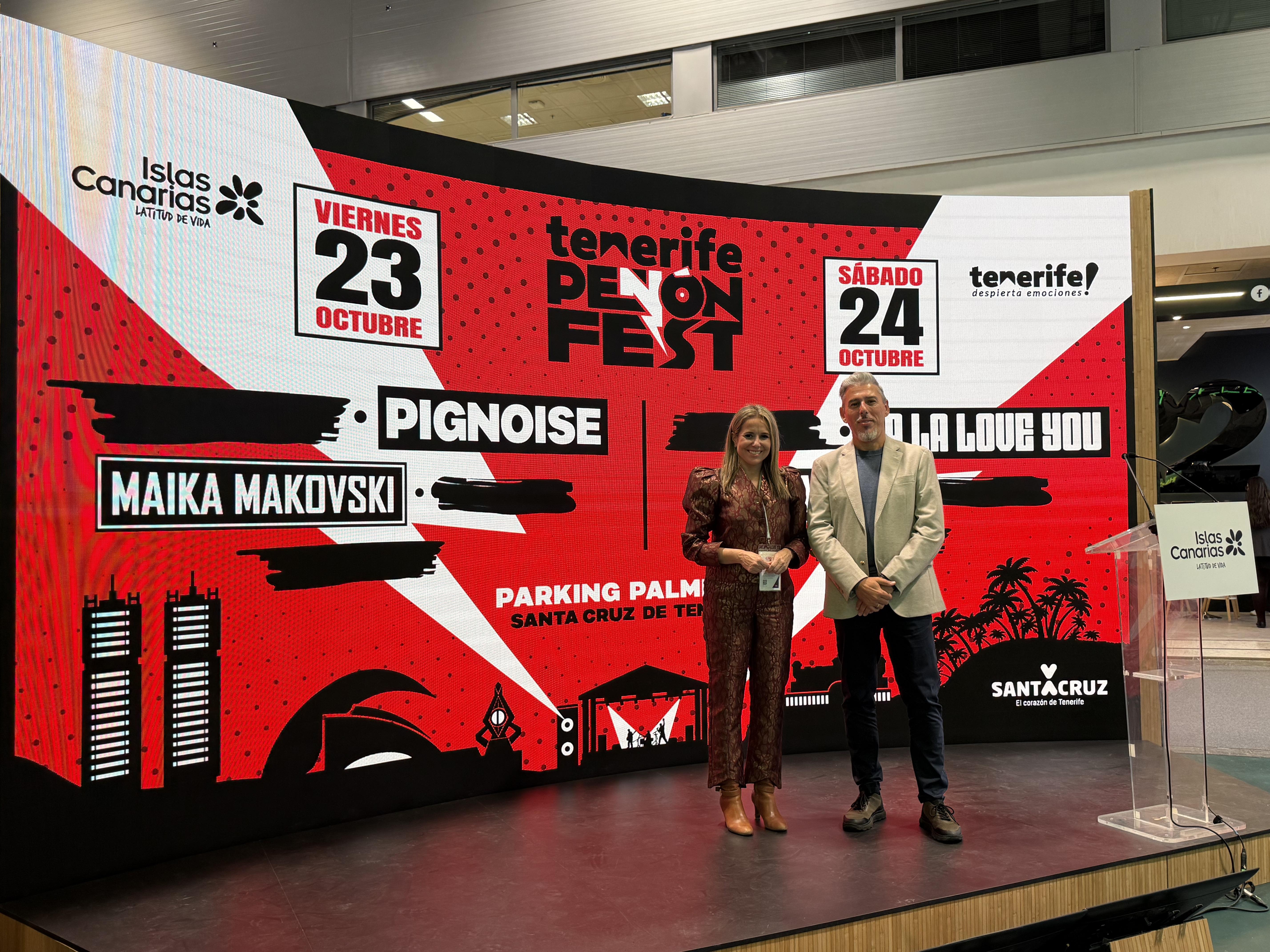 La La Love You, Pignoise, Biznaga y Maika Makovski ponen la música a Tenerife Peñón Fest