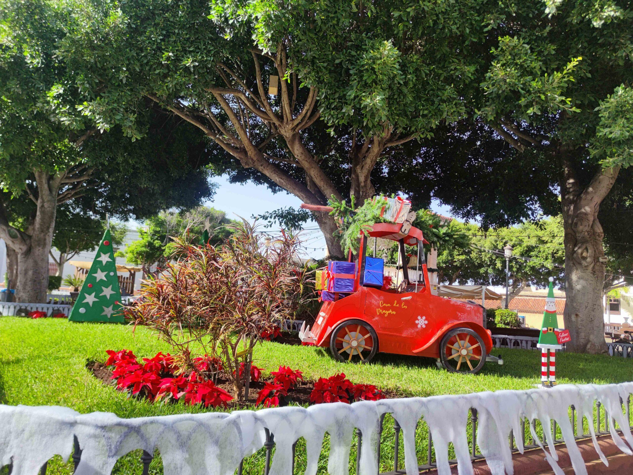 Buenavista del Norte da la bienvenida a la Navidad con su tradicional encendido