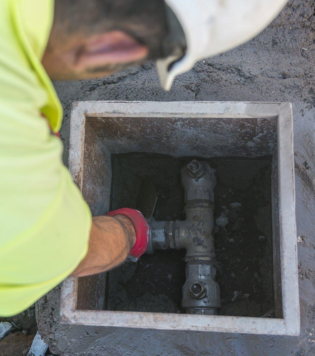 El Ayuntamiento de La Laguna renueva varios puntos de la red de abastecimiento de agua del municipio
