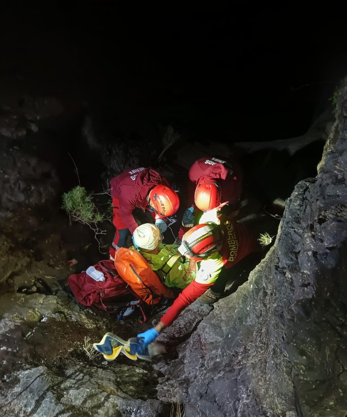Bomberos de Tenerife intervinieron en cerca de una veintena de incidencias este fin de semana por los fuertes vientos