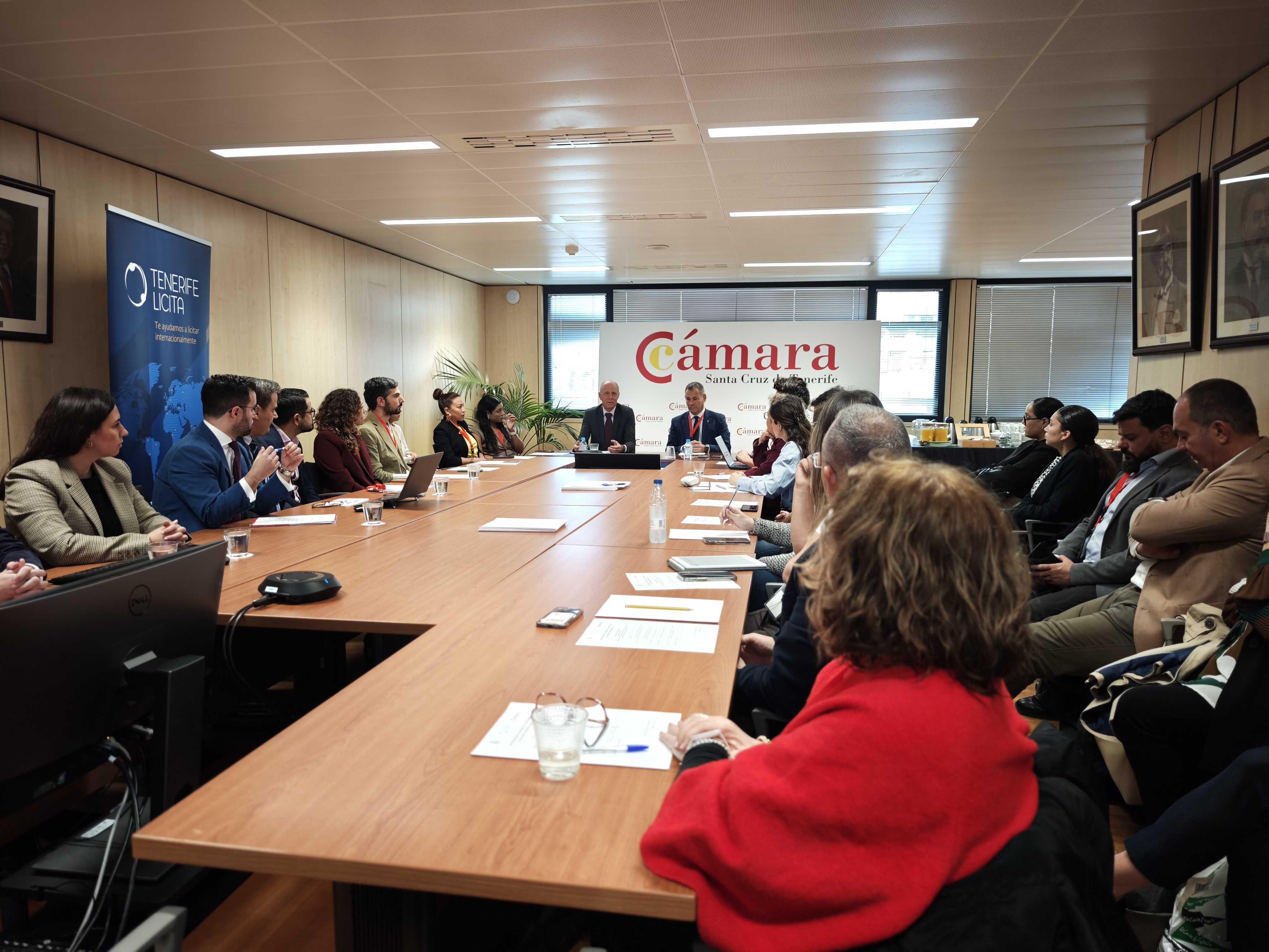 La Cámara impulsa la expansión global de las empresas de Tenerife con licitaciones en organizaciones como la ONU o la Comisión Europea