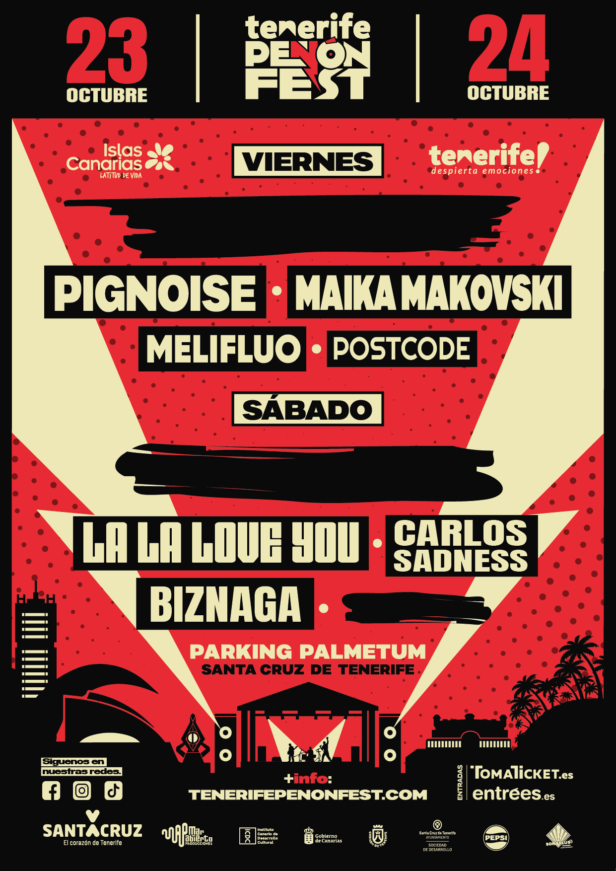 Tenerife Peñón Fest saca a la venta las entradas por días a precio reducido