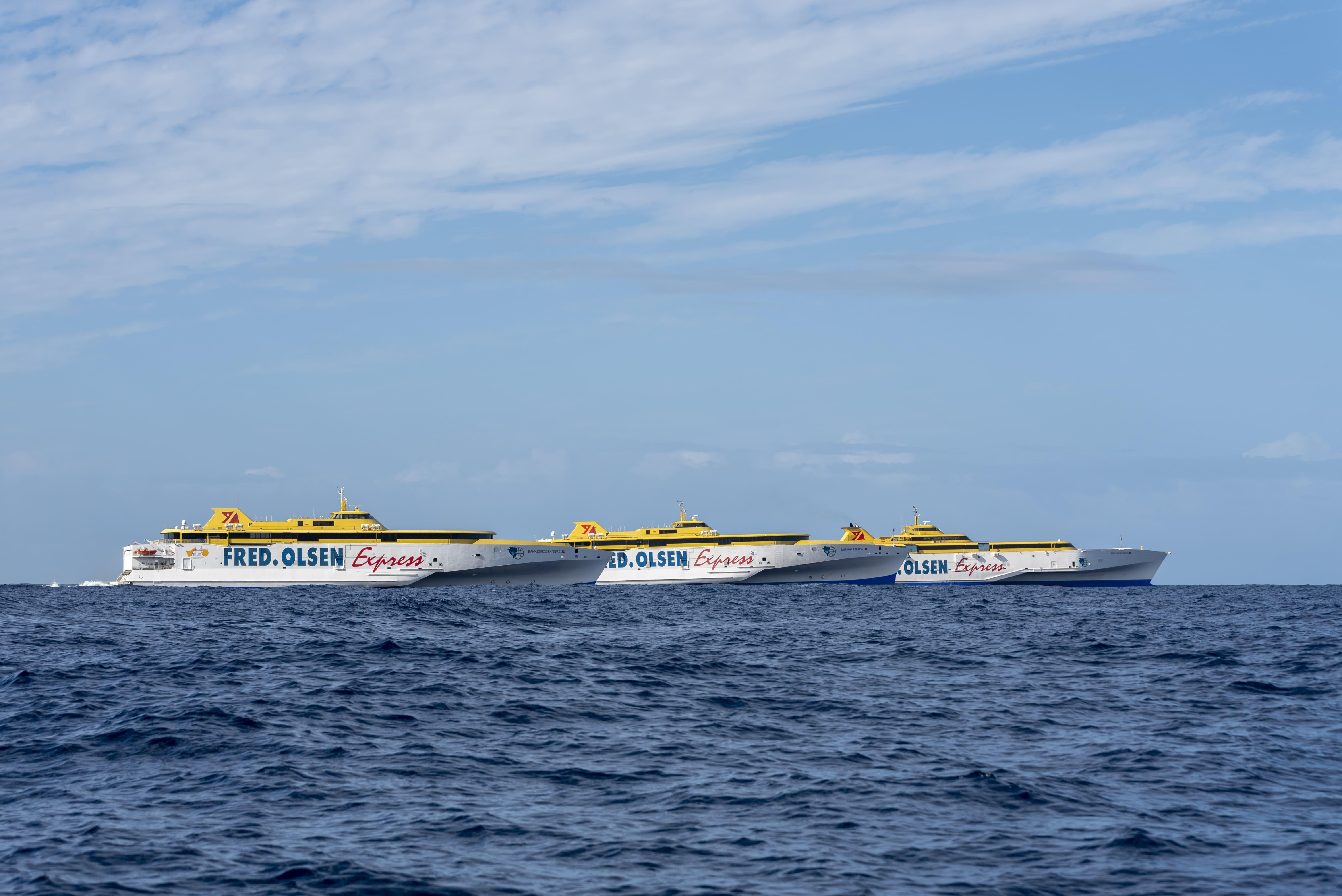 Fred. Olsen Express llevará entre islas a más de 200.000 personas esta Navidad