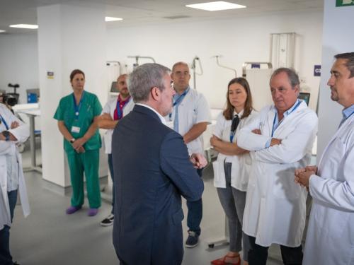Clavijo destaca la mejora en la calidad que aporta el nuevo Hospital de Día Quirúrgico de La Candelaria