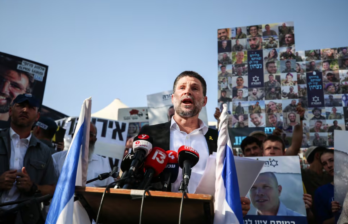 El ministro de Finanzas israelí, el ultranacionalista Bezalel Smotrich