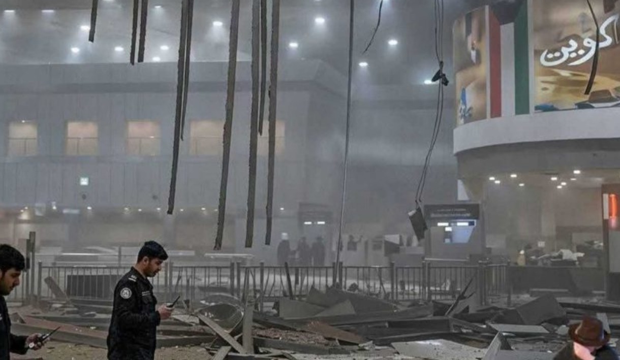 Kuwait informa de heridos y suspende los vuelos tras un ataque iraní con drones y misiles