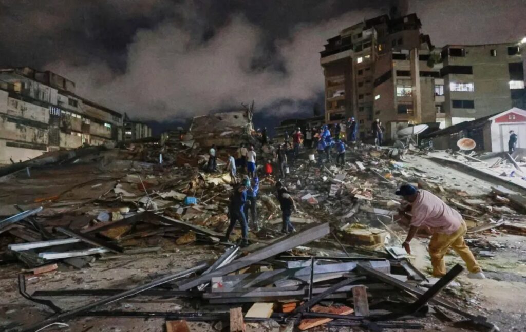Destrucción en Venezurla por los 2 terremotos - Agencias