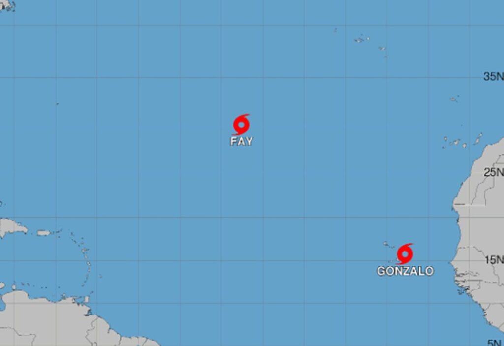 ¿Llegará Gonzalo a Canarias? La tormenta tropical que mantiene en vilo al Atlántico