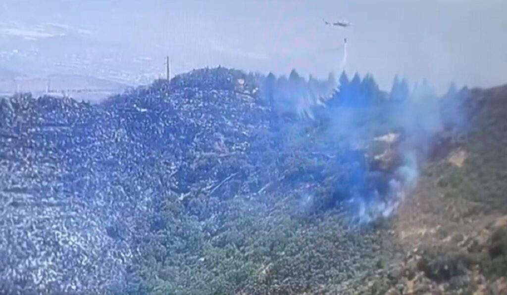 Incendio en Telde: tres hectáreas quemadas y tres viviendas desalojadas en solo cuatro horas
