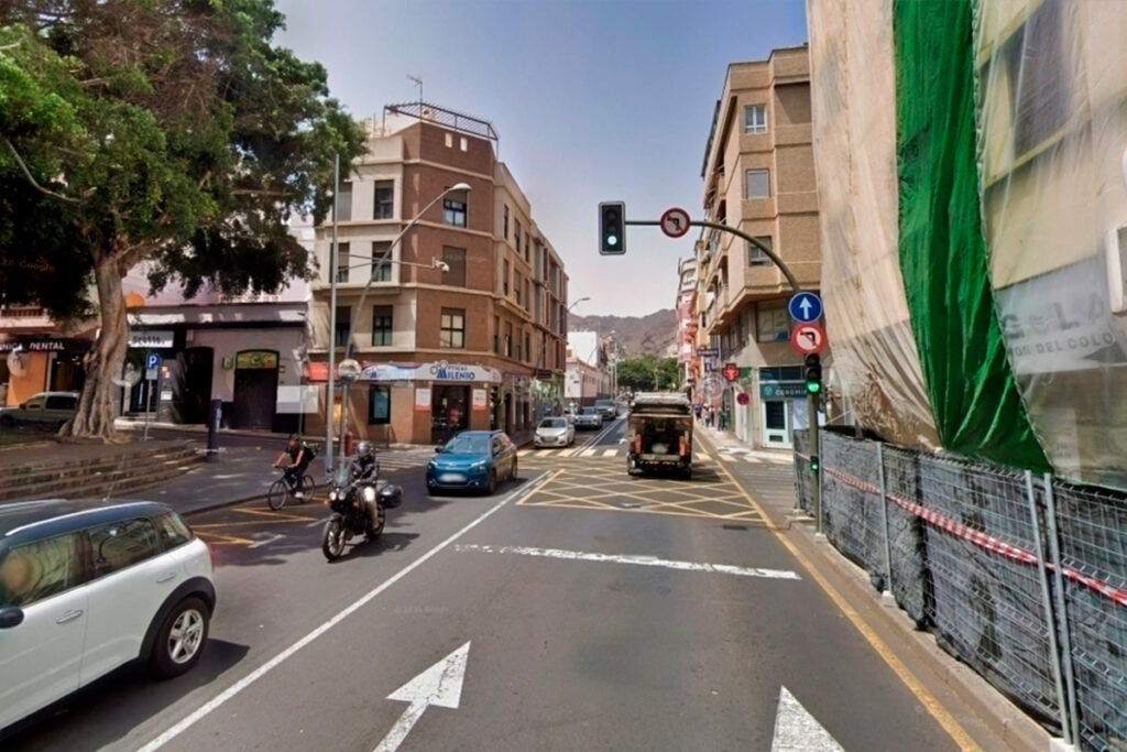Santa Cruz corta dos carriles clave en el centro: estos son los días y las calles afectadas