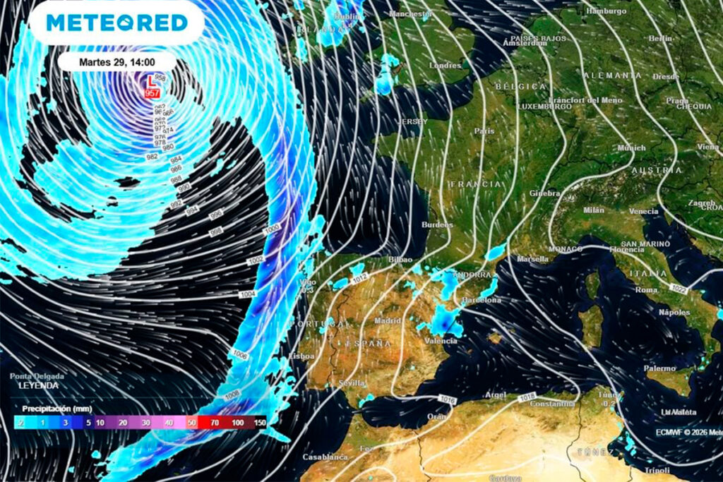 Canarias se prepara para un giro radical: lluvias, calima y hasta 10 grados menos en 48 horas