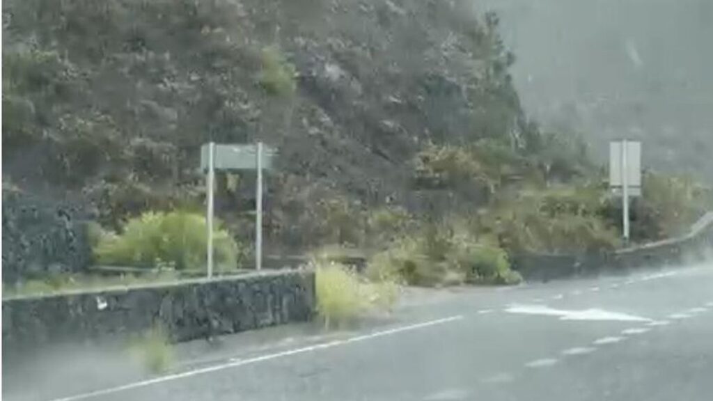 La Palma en alerta naranja: hasta 100 litros por metro cuadrado en 12 horas este jueves