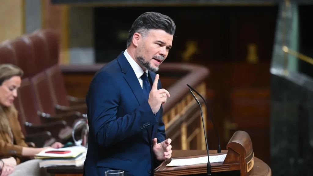 Rufián admite su fracaso: «He fracasado» al intentar unir a las izquierdas para el 29N