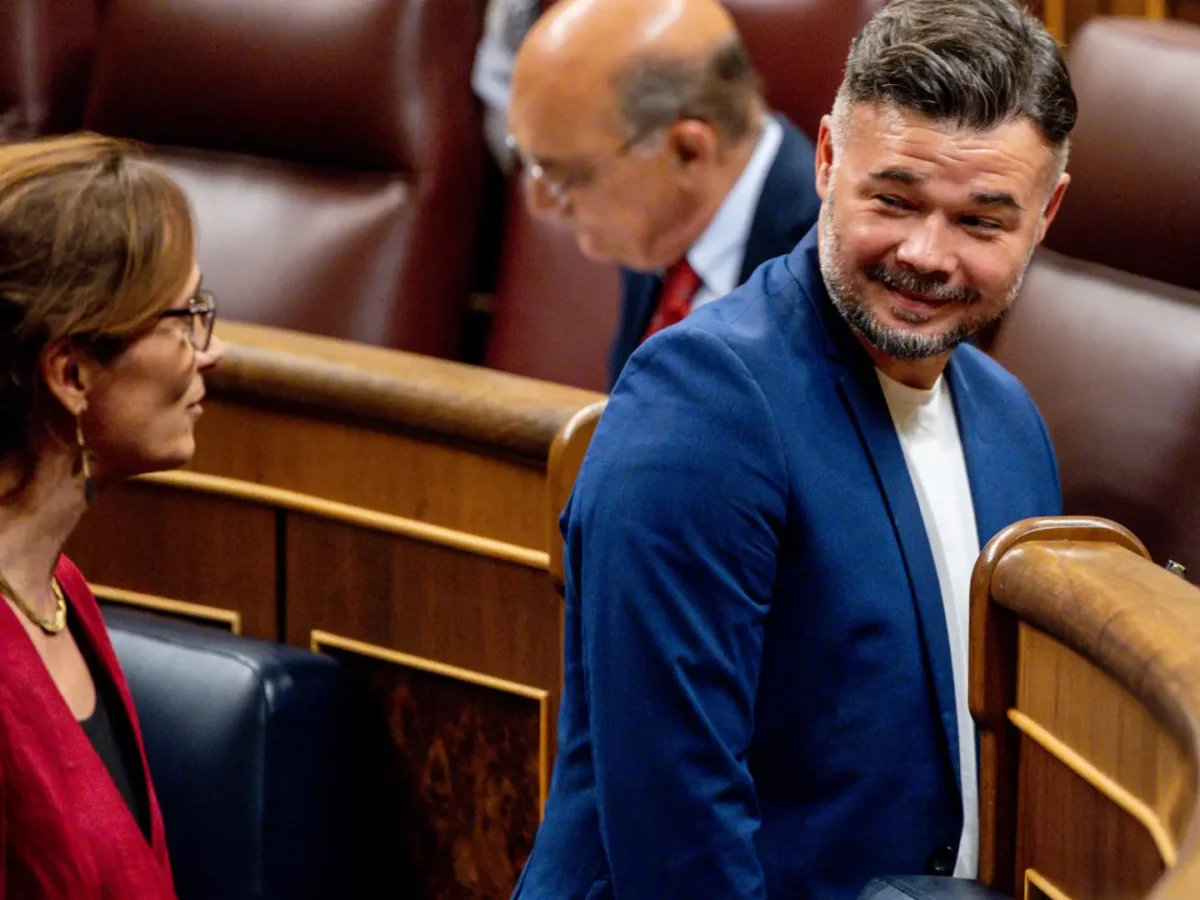 Rufián rompe el tabú: ERC y Podemos negocian un pacto inédito en Cataluña