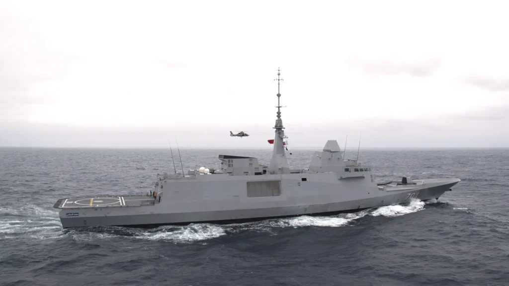 La fragata Mohamed VI: así es el buque de guerra más potente de África que navegó junto a Ceuta