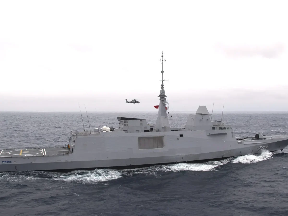 La fragata Mohamed VI: así es el buque de guerra más potente de África que navegó junto a Ceuta