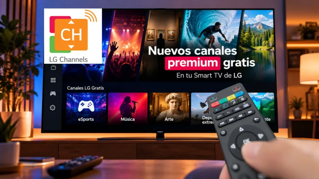 LG suma nueve canales gratis en tu Smart TV: así puedes verlos sin pagar ni un euro