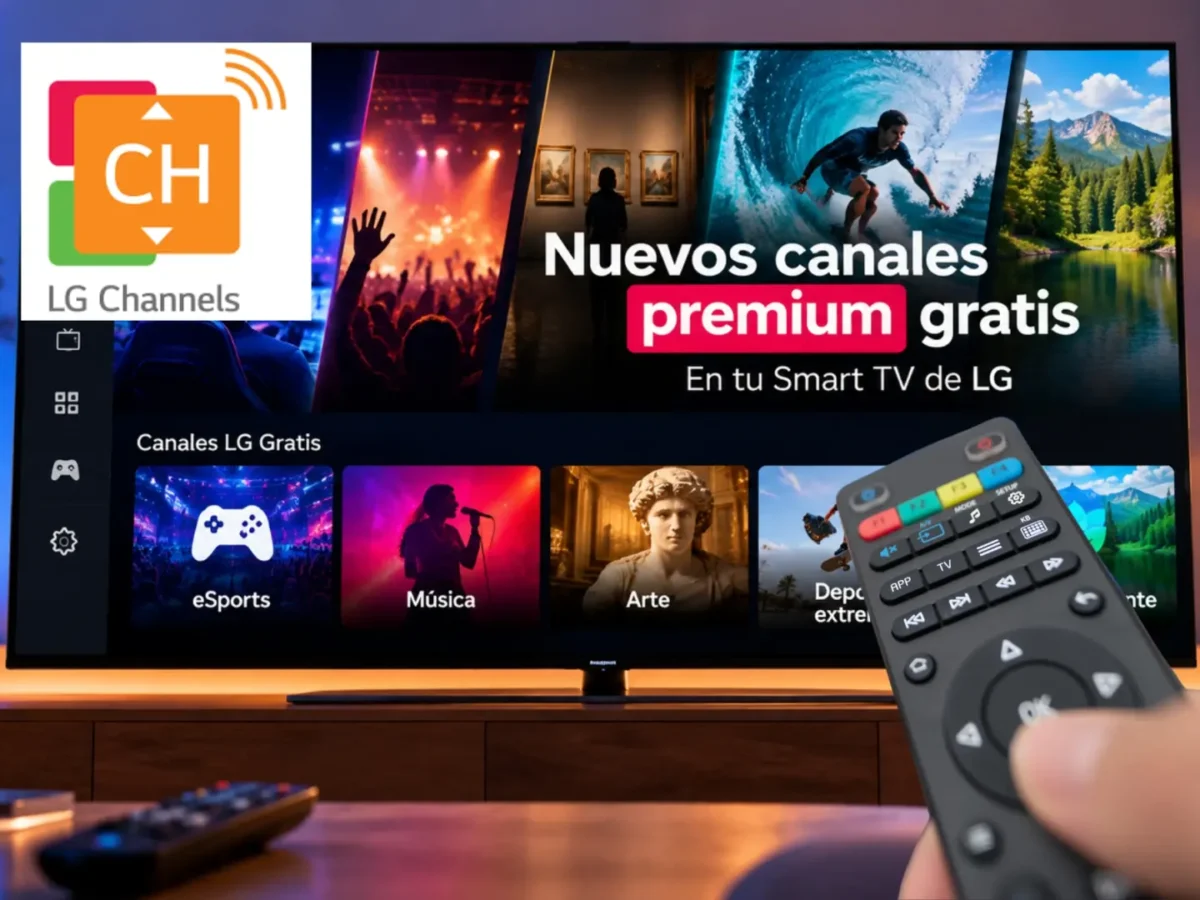 LG suma nueve canales gratis en tu Smart TV: así puedes verlos sin pagar ni un euro
