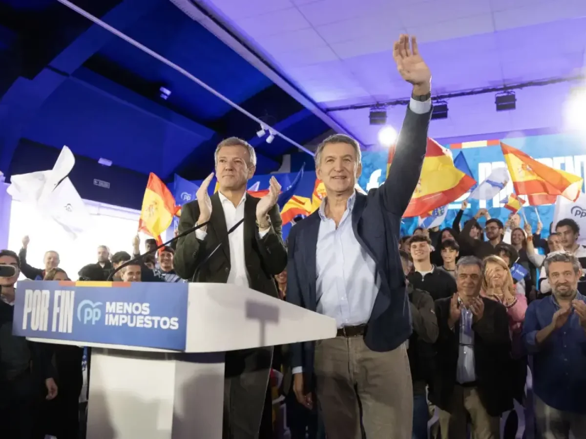 Feijóo promete bajar impuestos a jóvenes, familias y autónomos y alerta: «¿Queremos lo de Francia?»