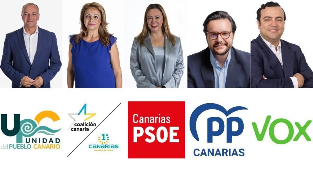PSOE PP y Vox presentan listas para las generales en Canarias