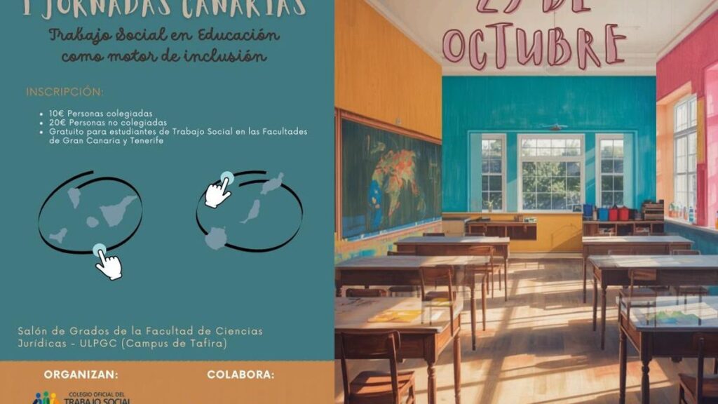 Trabajo Social en las aulas: cómo estas jornadas quieren cambiar la inclusión en Canarias
