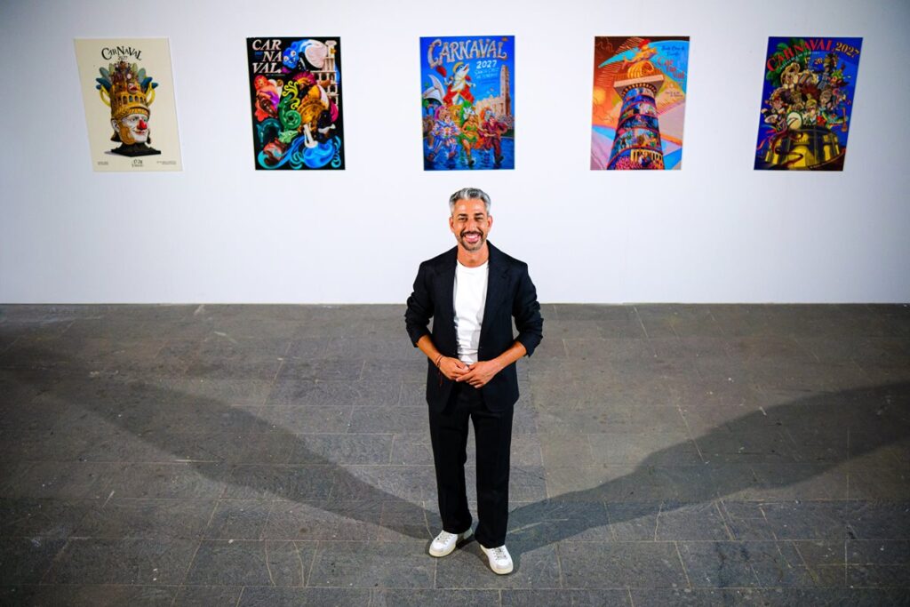 Cinco diseños compiten por ser el cartel oficial del Carnaval de Santa Cruz 2027: así puedes votar