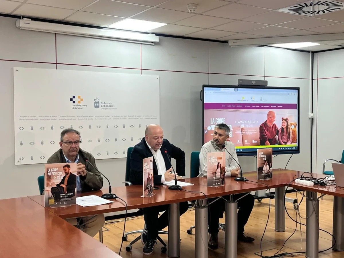 Gripe, covid y VRS: Canarias vacuna a 281.000 personas desde el lunes con un récord de dosis