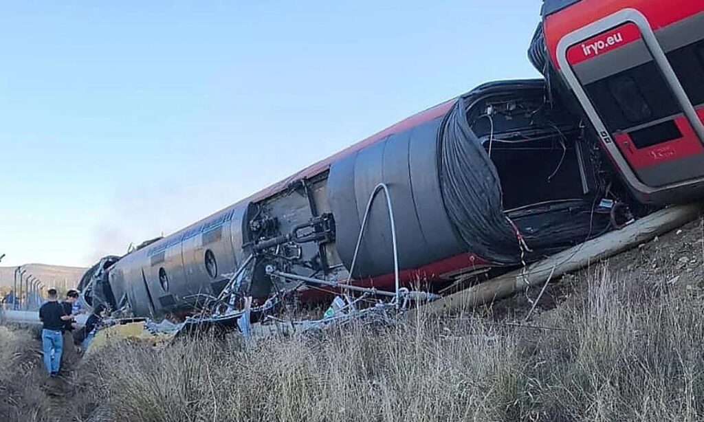 Accidente trenes espana toledo
