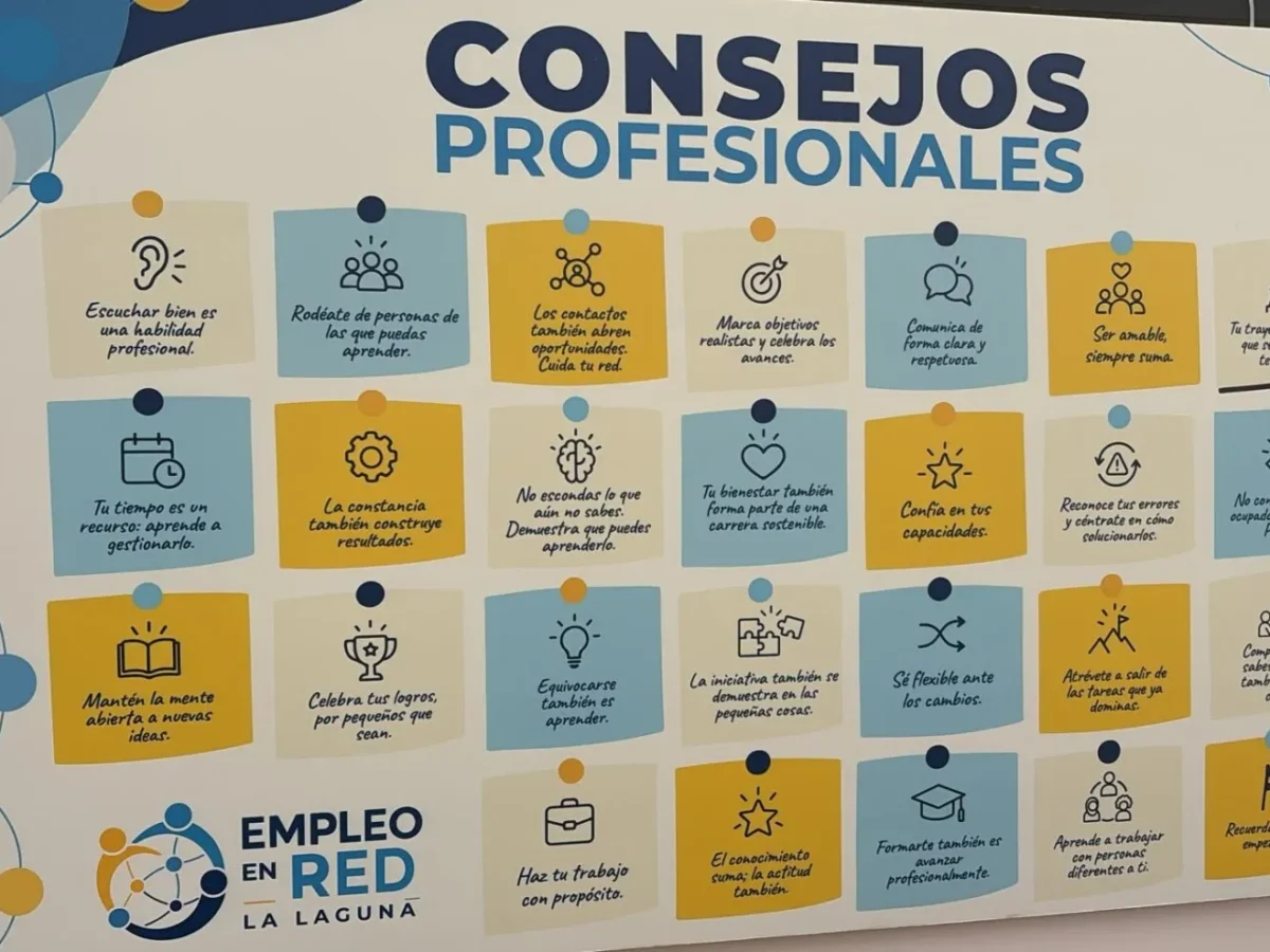 Más de 30 empresas y talleres prácticos: así es la I Feria de Empleo de La Laguna que arranca este viernes