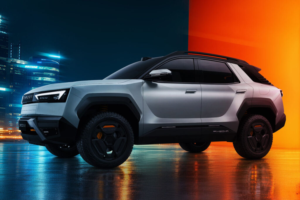 Omoda X: el prototipo que desafía al Dacia Duster con diseño futurista y 20 cm de altura libre